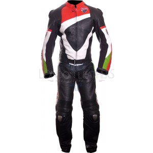 Ducati Corse Pro Biker Racing Motorcycle Leathers